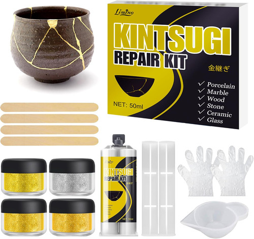 Kintsugi repair kit - -, gold