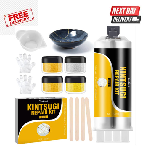 Kintsugi repair kit - kit, gold