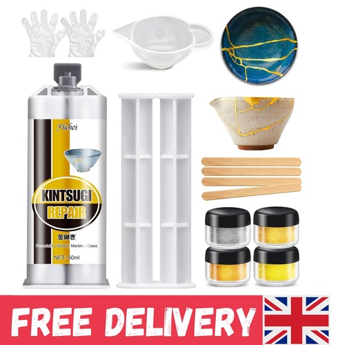 Food safe kintsugi repair - food, kit
